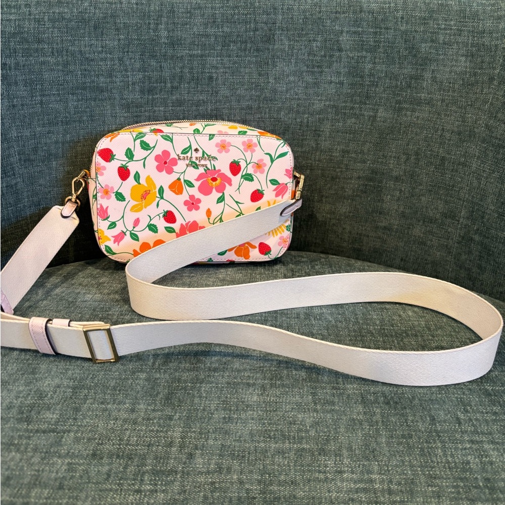 Kate Spade Madison Strawberry Garden Mini Camera Bag